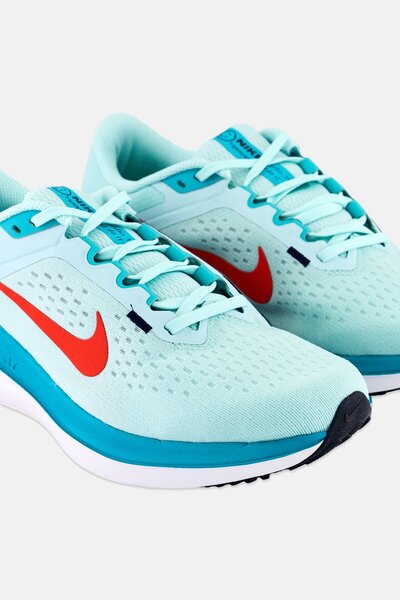 Nike Women Air Winflo Lace Up Running Shoes, Turquoise