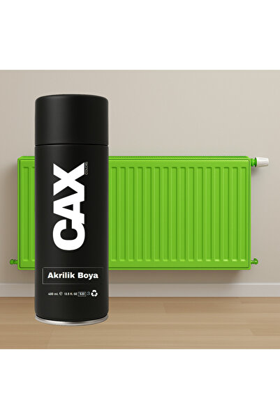 caxcolors ISIYA DAYANIKLI RADYATÖR KALORİFER PETEK SPREY BOYA 400ML