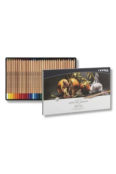 Art Tone Lyra Rembrandt Polycolor Dry Crayons Set of 36 Canson Graduate 160Gr A4 30Yp Gift
