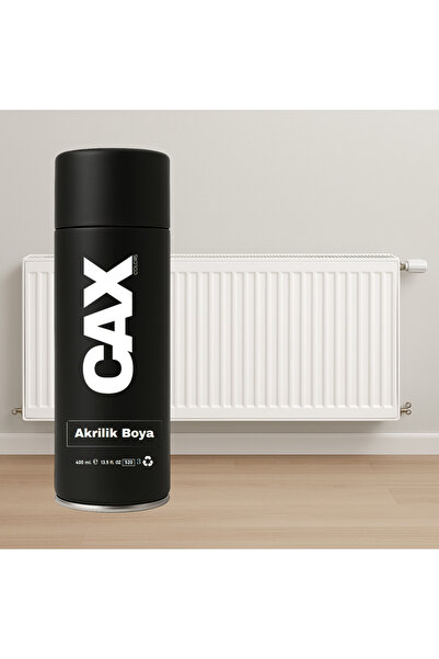 caxcolors ISIYA DAYANIKLI RADYATÖR KALORİFER PETEK SPREY BOYA 400ML