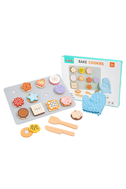 choice2 Bake Wooden Kitchen Pretend Play Set Montessori Simulation Plates Dishes Accessories Kitchen Playset