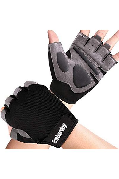 Grebarley Gym Gloves, Training Gloves Full Wrist Support