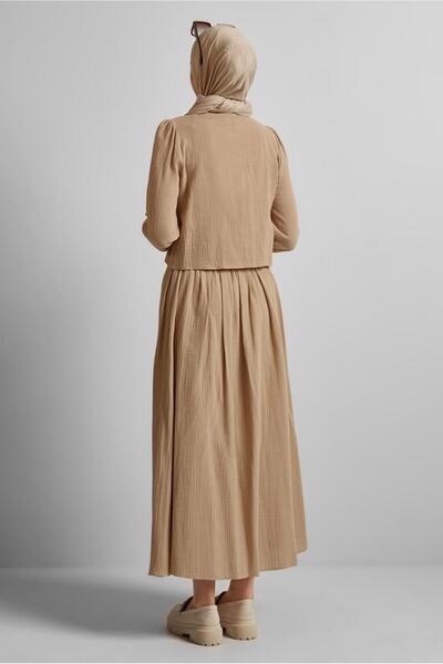 Alvina Muslin Skirt Suit 45342