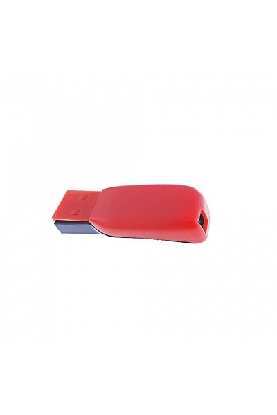 OEM Carcasa USB-14 , pentru memorie USB, din plastic, rosu si negru