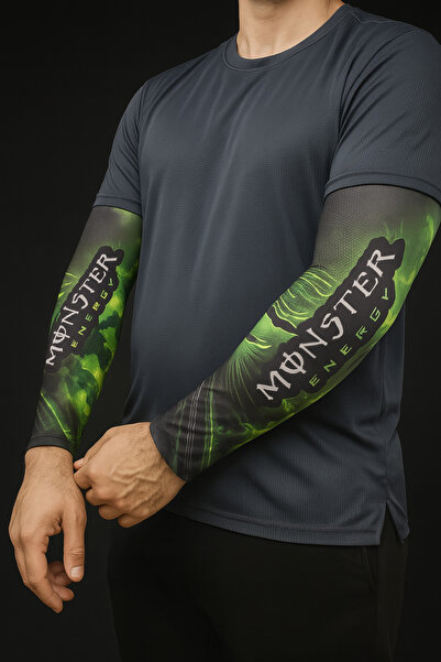 Buffalo Energy Pattern Black Wearable Arm Tattoo Socks Tattoo 3D Printed Arm ...