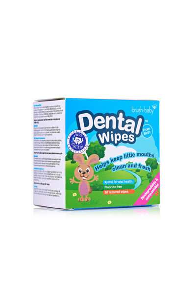 Brush-Baby Biodegradable Dental Wipes