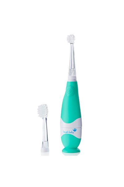 Brush-Baby فرشاة أسنان كهربائية بيبي سونيك تيل من عمر 0 ​​إلى 3 سنوات