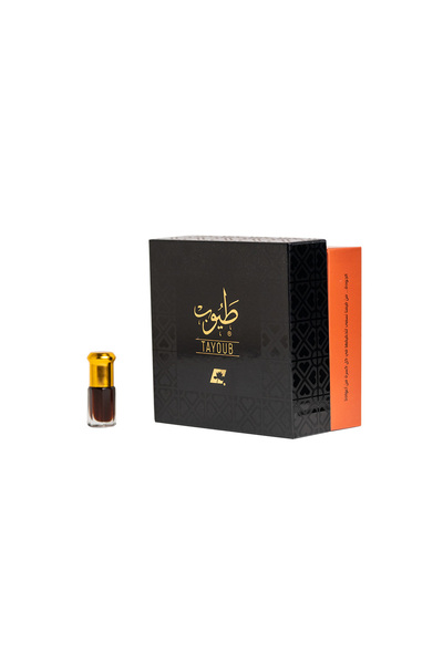 ALKHURAIJI Tayyub Indian Oud Oil, 1/4 tola