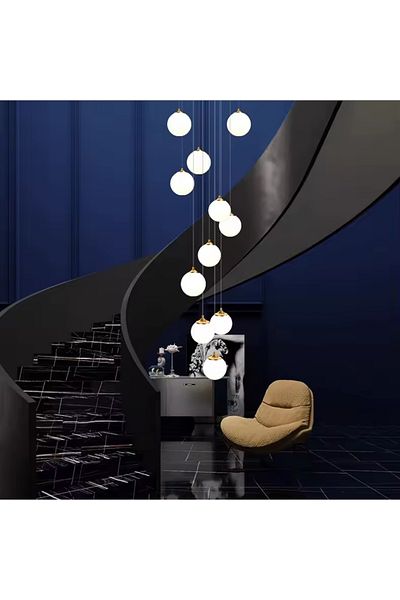As Chandelier core for high ceilings