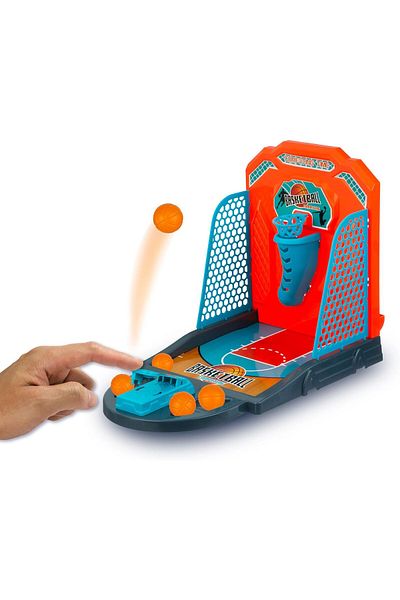 rexa Tabletop Basketball Game - Mini Basketball Game for Travel & Desktop Toys 7.5 x 2.25 x 12.25 inches