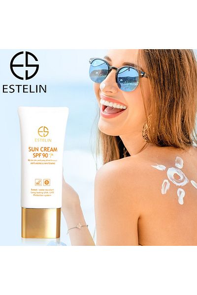 ESTELİN Estelin SPF 90 Anti-Ageing & Whitening Sun Cream 60ml– High Protection, Skin Brightening Formula