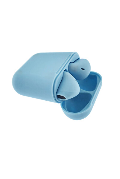 OEM Casti wireless Bluetooth v.5.0, inPods 12 Simple, Touch Control, carcasa de incarcare, albastre