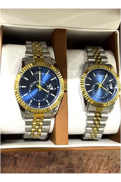 Generic High-quality waterproof couple's watch set