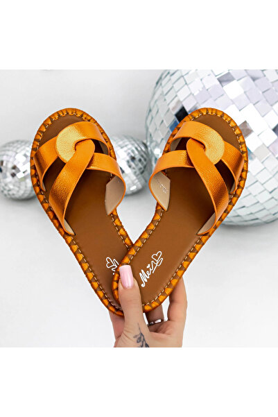 mei Women's Slippers with Low Sole 3BL2 Orange | Mei