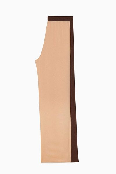 Patrizia Pepe WIDE PANTS WITH ELASTIC WAIST - PATRIZIA PEPE - 44, PINK