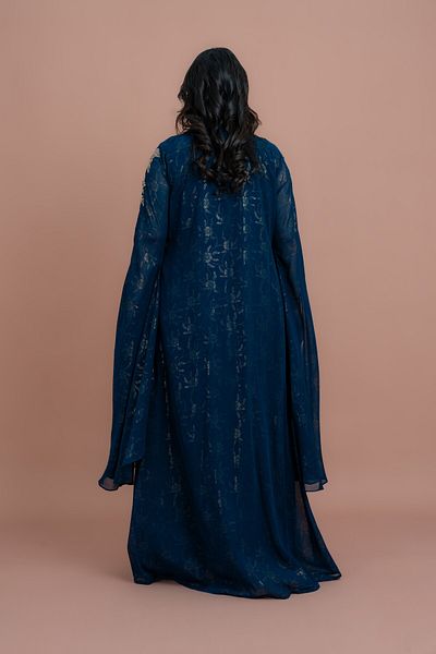 IKKXA Belted Elegant 2-Piece Kaftan