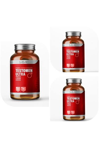 babaki BABAKİ TESTOMEN ULTRA 3 LÜ EKONOMİK PAKET
