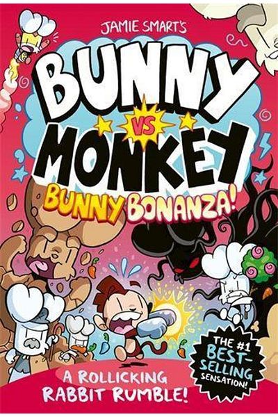 Phoenix Yayınevi Bunny Bonanza! - Jamie Smart's Bunny Vs Monkey