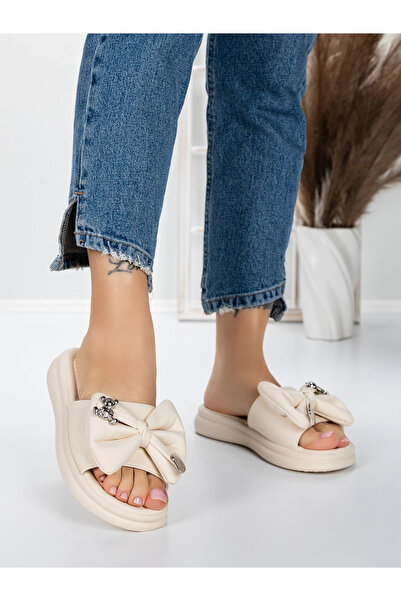 mei Women's Slippers with Low Sole 5WL21 Beige | Mei