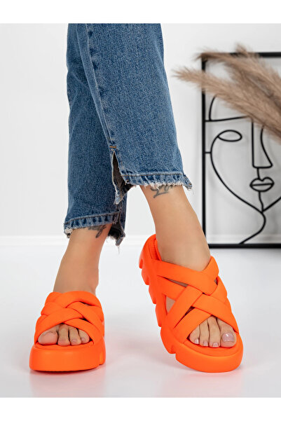 mei Women's Slippers 2HXS3 Orange | Meli