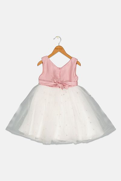 Luna Moon Kids Girl Embellished Dress, Multicolor