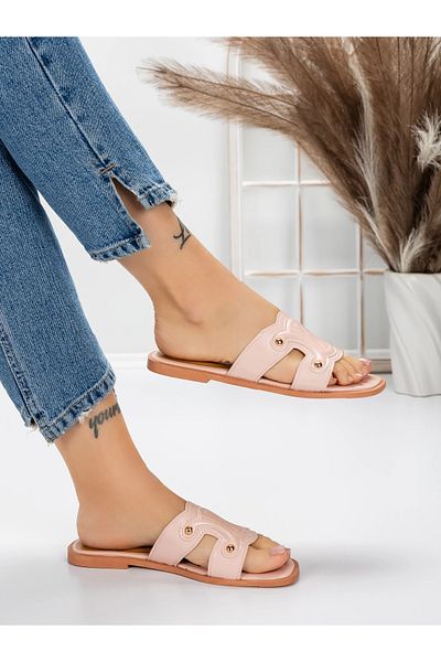 mei Women's Slippers with Low Sole 3AW307 Pink | Mei