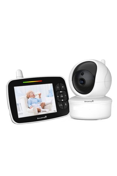 SMARTIC Baby monitor SM935A, TFT Display 3.5 inch, Night Vision, Temperature Sensor