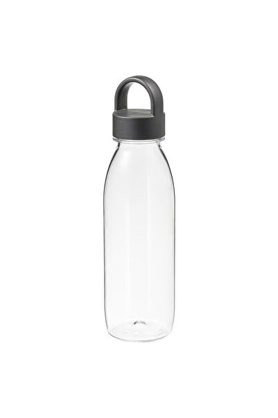 rexa Water bottle, dark grey, 0.5 l