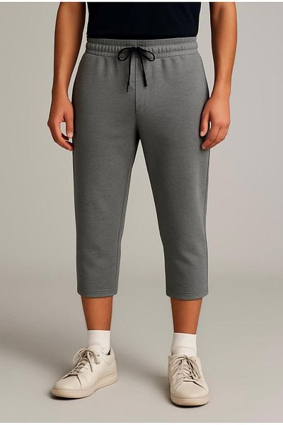 AXXEL Men's Gray Capri-K782