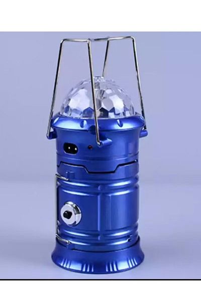 DLC 3-in-1 flashlight with a green, red and blue light ball with a magic effect