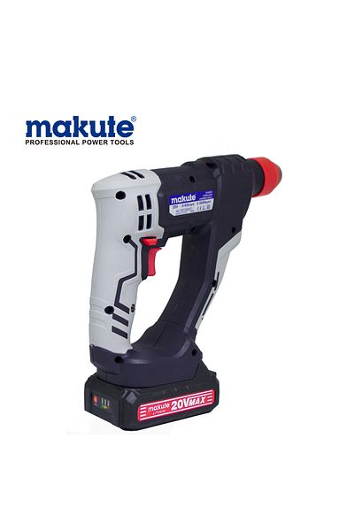 MAKUTE SDS drill with two batteries, 12 mm