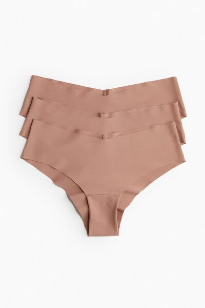 H&M 3’lü İz Yapmayan Cheeky Hipster Külot