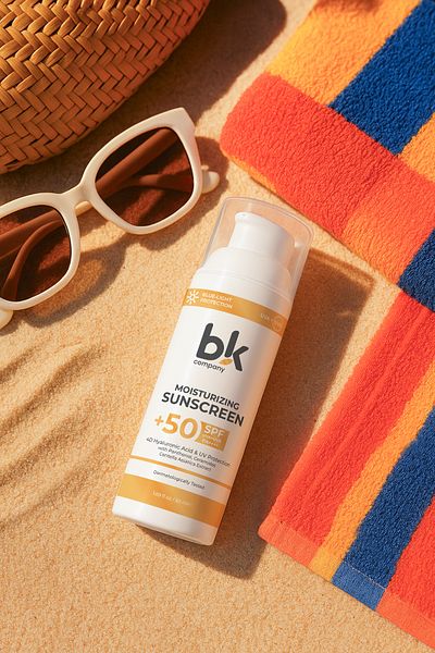 BK COMPANY Anti-Blemish and Acne-Skin Tone Equalizing-Intensive Moisturizing Protective Water Based Sunscreen 50 ml