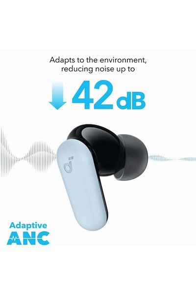 Anker Căști intraauriculare Soundcore P30i, fără fir, IP54, Bluetooth 5.4, încărcare tip C - albastre