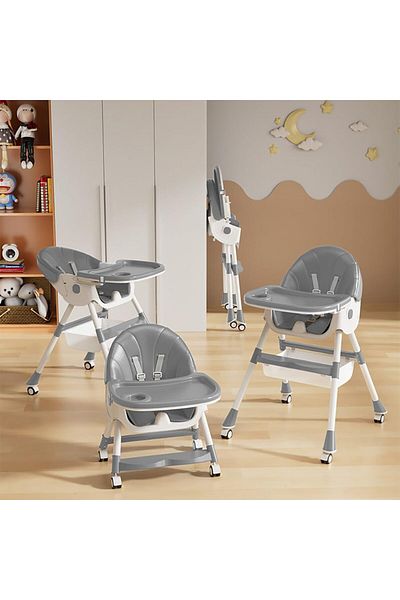 rexa 5 in 1 High Chairs for Babies and Toddlers 34 X 25 X 27
