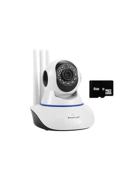 SMARTIC Baby monitor Camera Wireless V380IP, 3 antene 1080P, WiFi, NightVision, Aplicatie Telefon Mobil SMAR