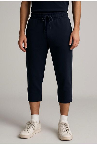 AXXEL Men's Navy Blue Capri-K782
