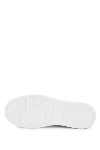 Tamer Tanca Women's Genuine Leather White/Silver Sneakers & Sports Shoes