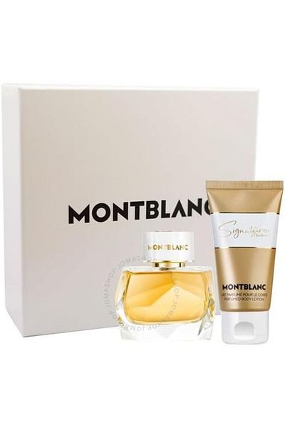 Montblanc Mont Blanc Signature Absolue Women's Eau de Parfum 50ml, Body Lotion 100ml