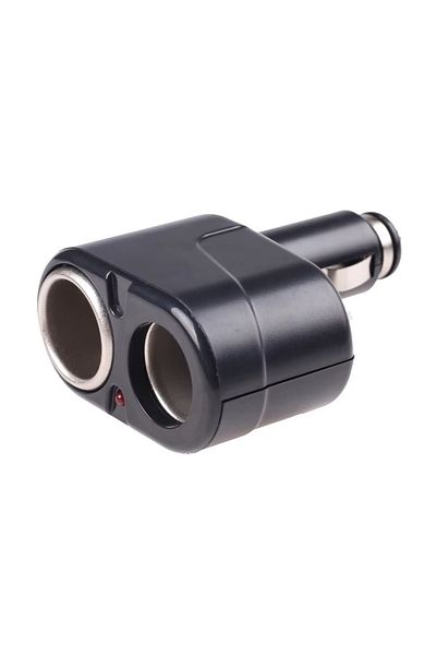 OEM 2-Port Car Cigarette Lighter Socket Adapter, 12V/24V