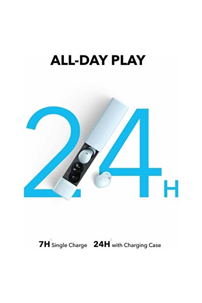 Anker Căști intraauriculare SoundCore A30i, fără fir, IP54, Bluetooth 5.4, încărcare tip C - albastre