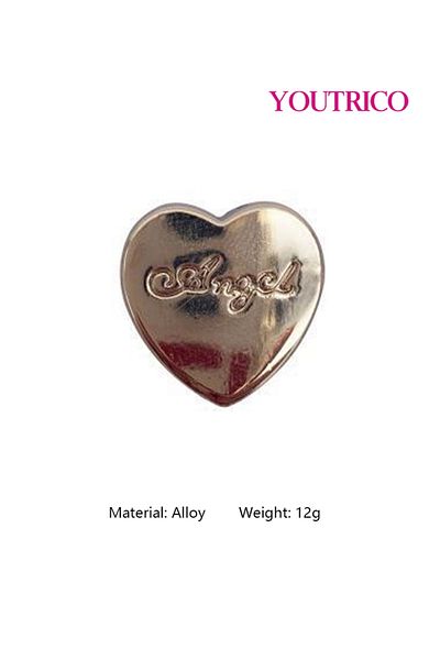 Youtrico 1pc New Metal Jibbitz Charm for Crocs - Slipper Ornament