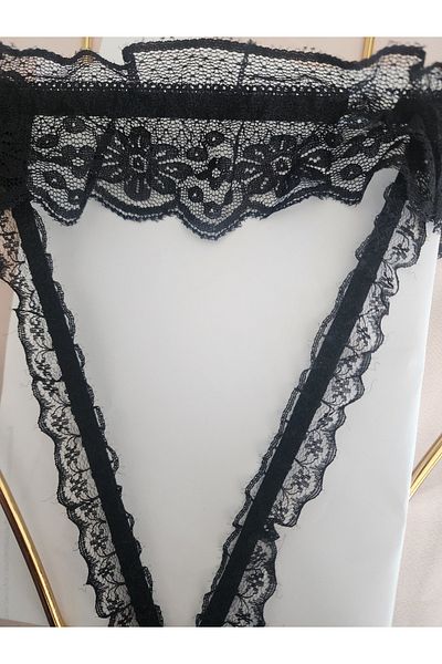G&H UNDERWEAR Pearl Back Zone Low-Cut Thong String Panties