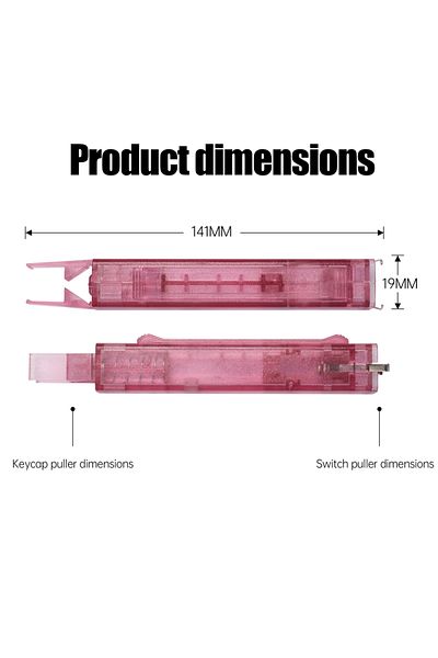 Choice Key switch Puller P 2 in 1 Switch Puller Keycap Puller Key Switch Keycap Puller for Mechanical Keybo