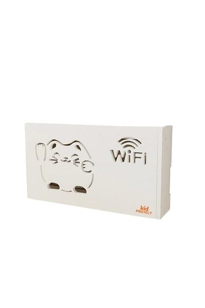 KidProtect Wireless Router Support Shelf, L Max 520x250x95 Mm - New Product