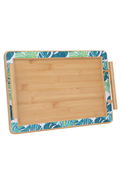 Alsaif Gallery Rectangular Wooden Serving Tray Alsaif Gallery 39x17x2 cm, Dec...