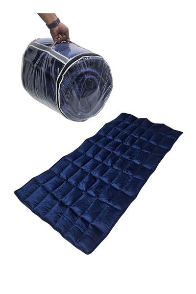 smart home Luxury single bed sheet 190 x 90 x 6 cm - soft polyester fabric with 100% natural cotton filling