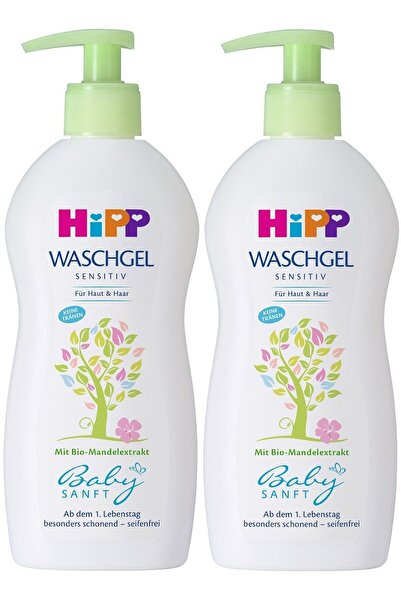 Hipp Babysanft Bebek Saç ve Vücut Banyo Jeli 400ML (2 Li Set)