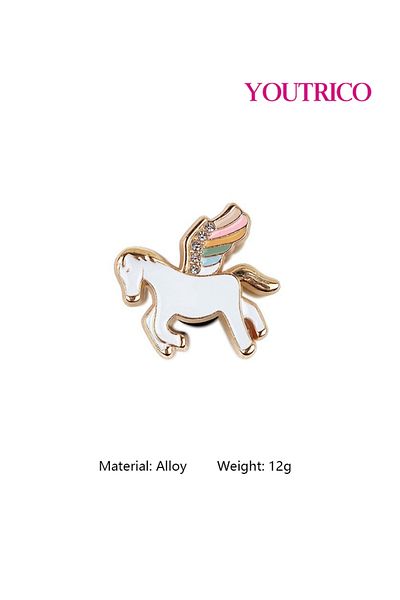 Youtrico 1pc New Metal Jibbitz Charm for Crocs - Slipper Ornament
