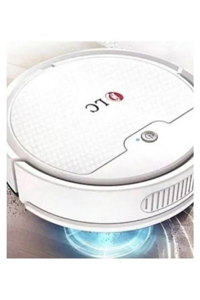 DLC Smart Robot Vacuum Cleaner – 6W Rechargeable Auto Floor Cleaner (White)